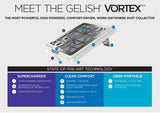 Gelish - Vortex Portable & Rechargeable Dust Collector