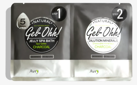 Avry Beauty Jelly Spa Bath - Charcoal