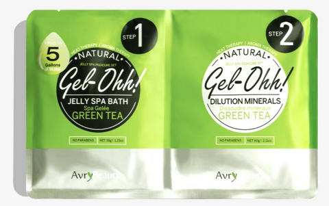 Avry Beauty Jelly Spa Bath - Green Tea