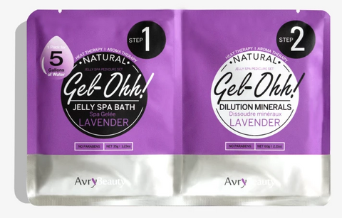 Avry Beauty Jelly Spa Bath - Lavender