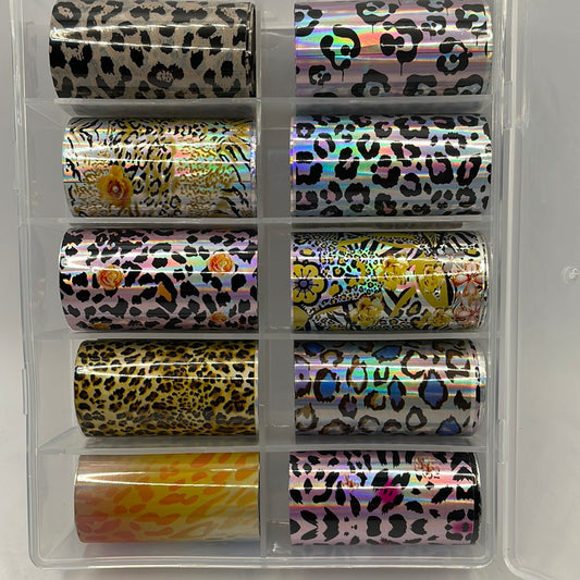 Queen - Animal Print Assorted Nail Foil - Foils15