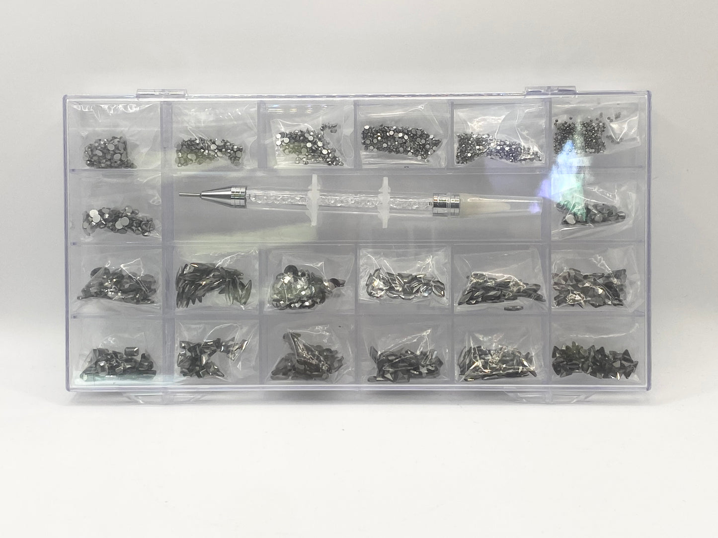 Gel-le - Luxury Rhinestone Kit #13 (Metallic Grey)