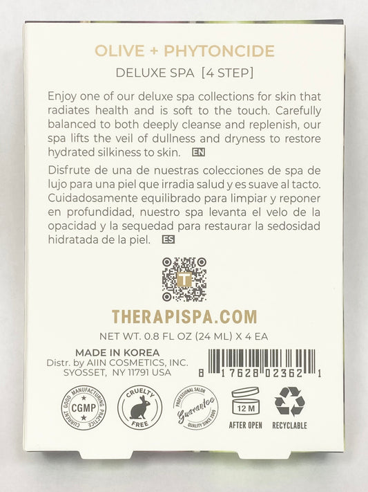 Therapispa 4 Step Deluxe Spa - Olive + Phytoncide (Limited)