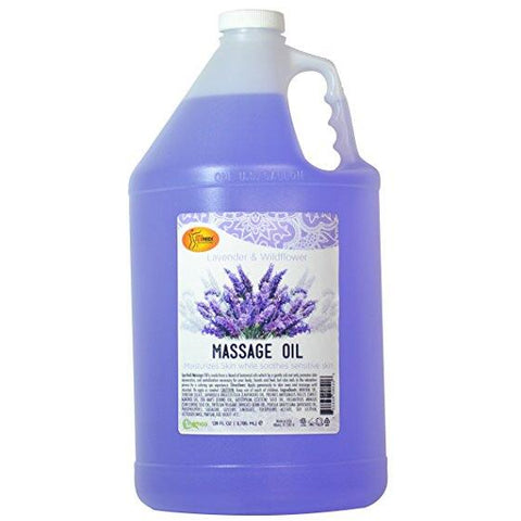 Spa Redi Massage Oil - Lavender 128oz (Gallon)