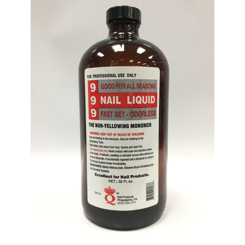 999 - Clear Nail Liquid Monomer (MMA) 032oz