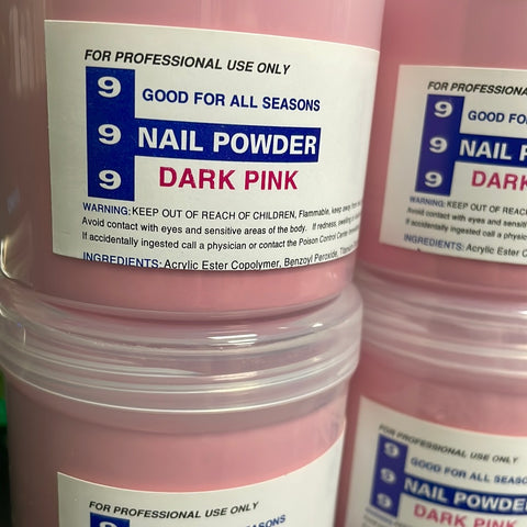 999 Dark Pink Acrylic Powder 04oz