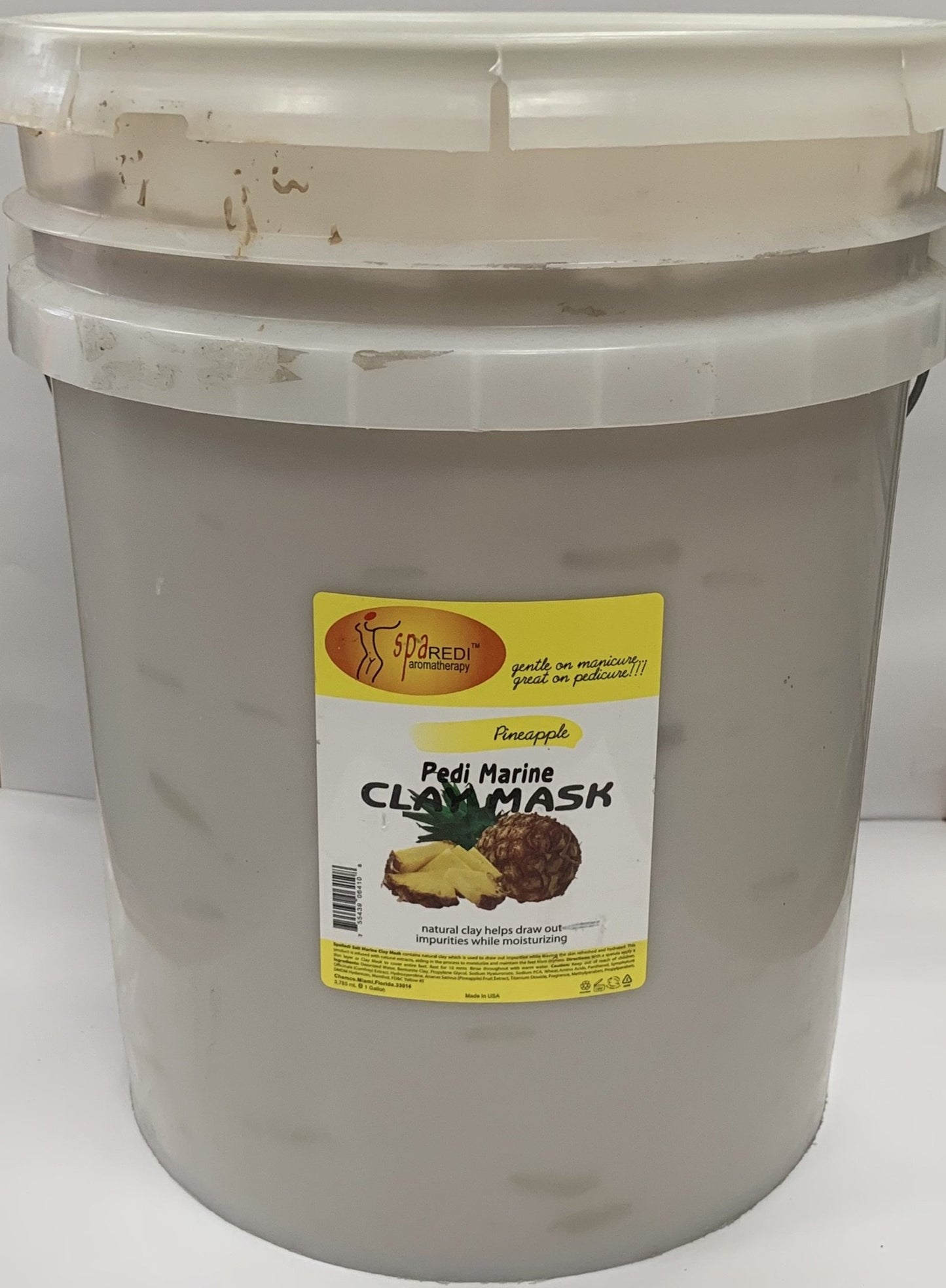 Spa Redi - Clay Mask - Pineapple 5Gal (DIscontinued)