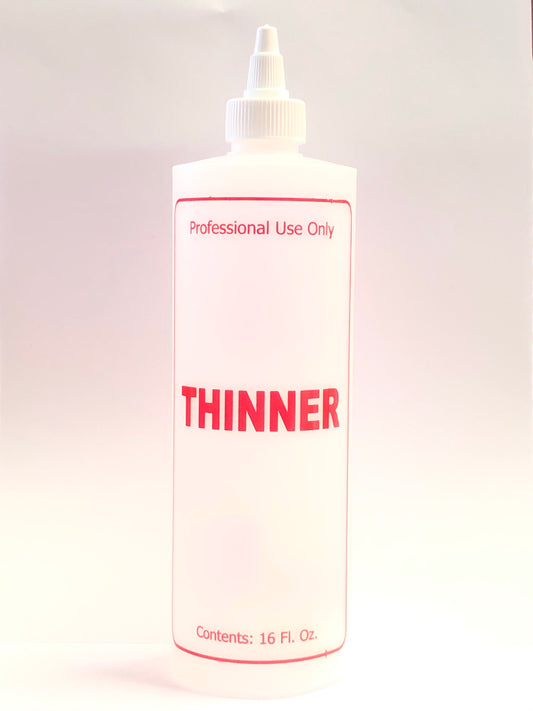 Empty "Thinner" Bottles