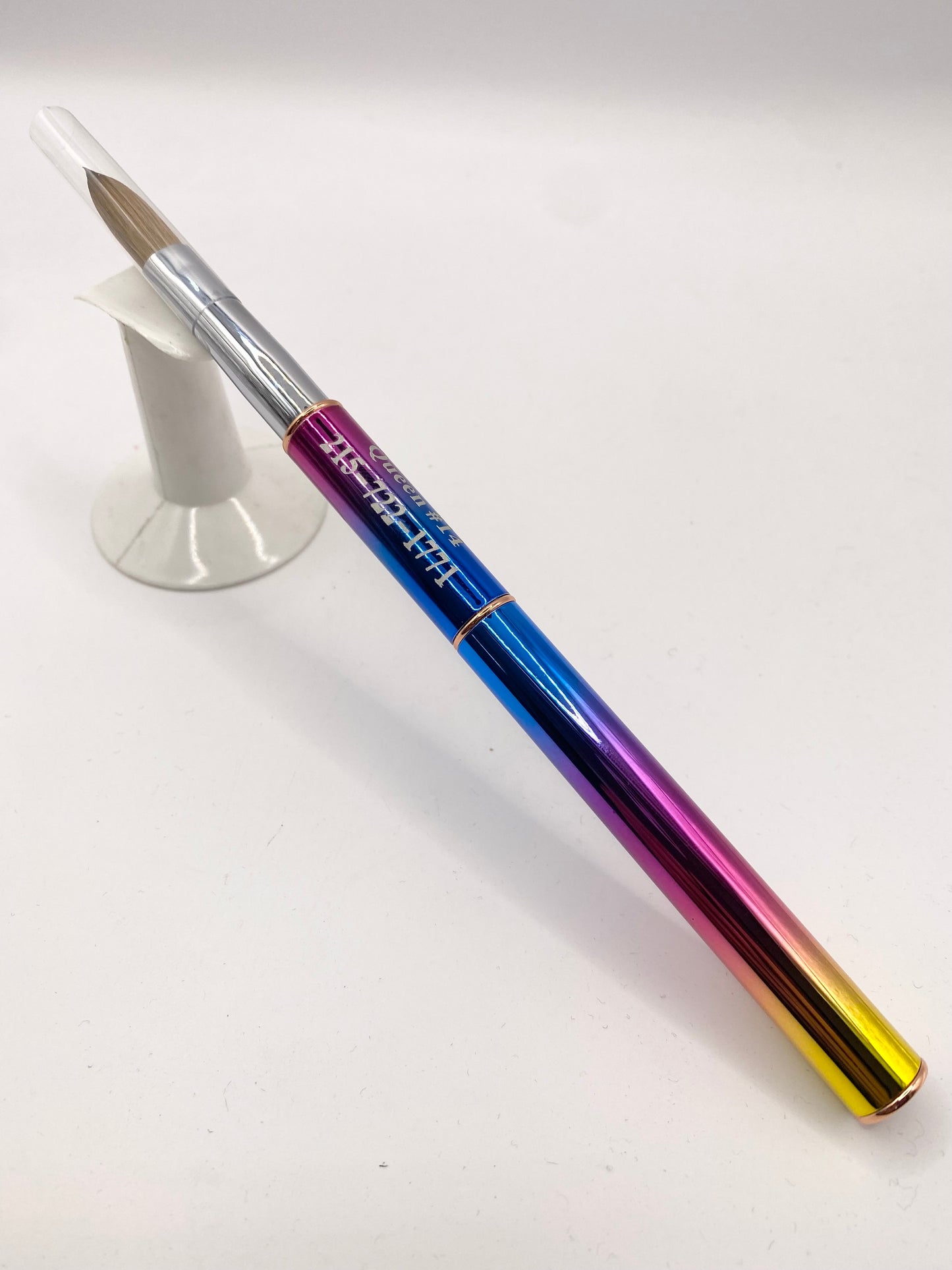 Queens - Kolinsky Acrylic Brushes - Unicorn Handle #14 (Pressed)