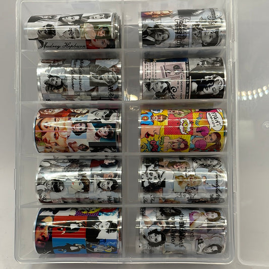 Queen - Assorted Nail Foil - Foils04