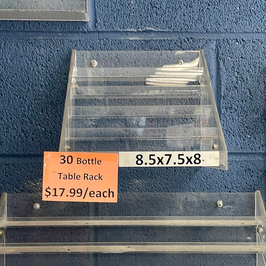 Polish Table Rack - Acrylic Display - (36 bottle)