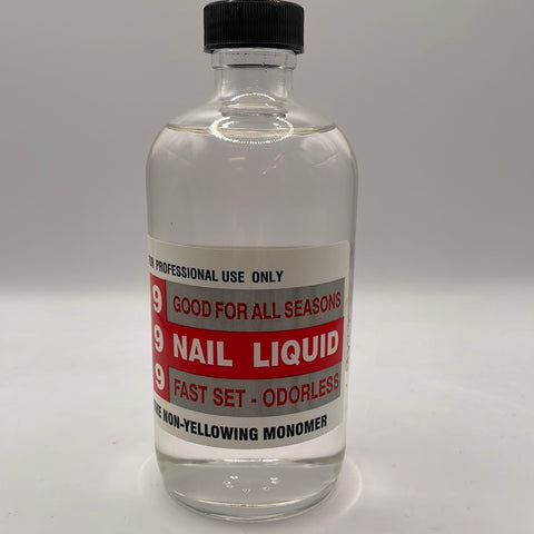 999 - Clear Nail Liquid Monomer (MMA) 008oz