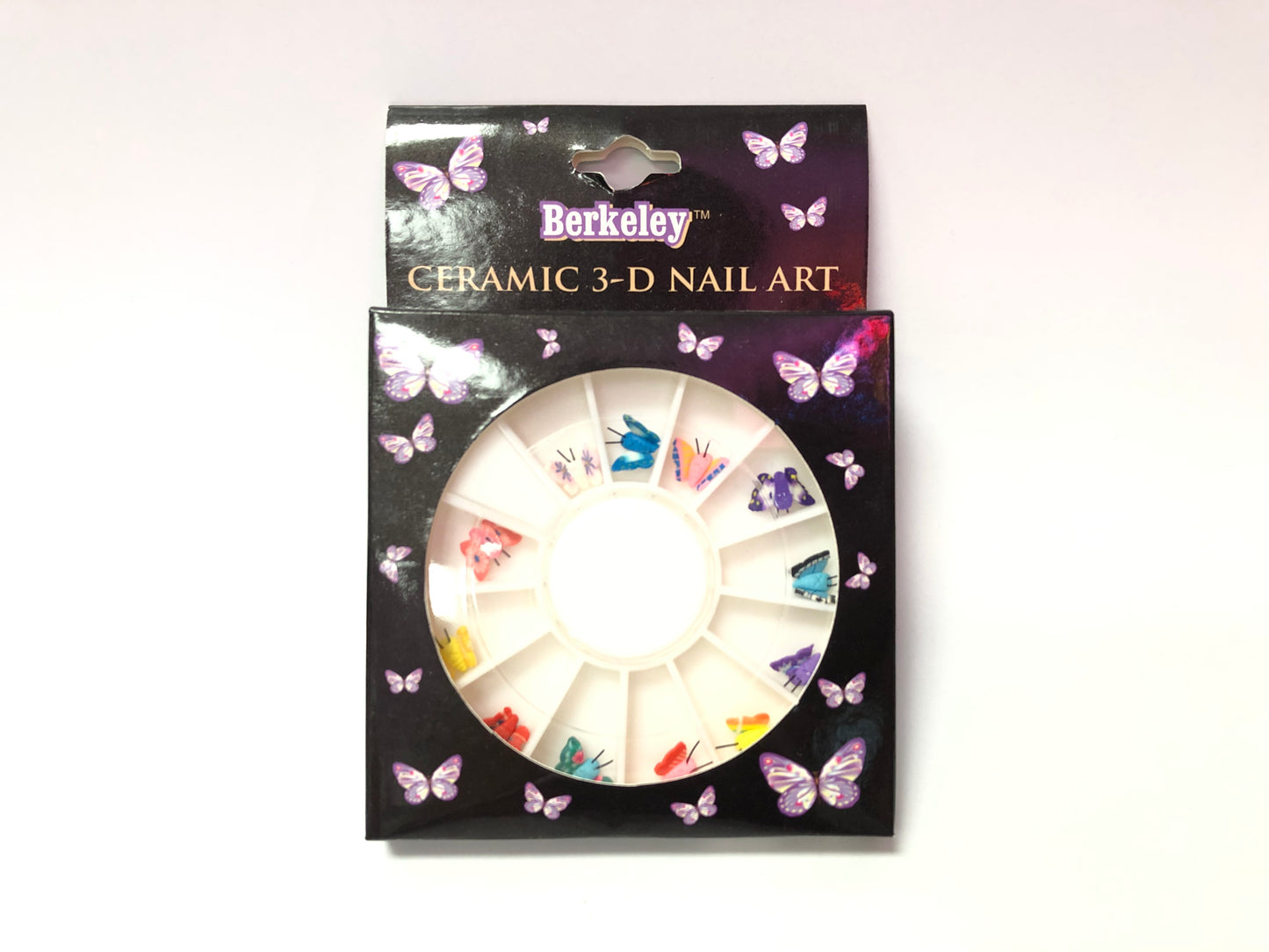 Berkeley - Ceramic 3D Nail Art - Butterflies