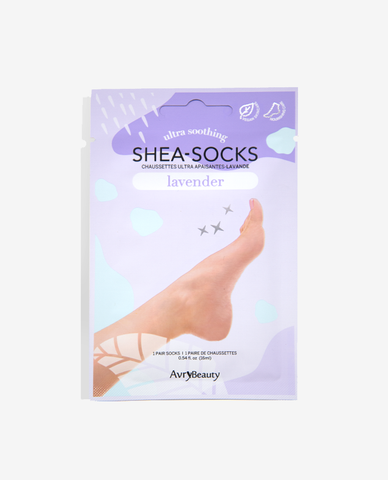 Avry Shea Butter Socks - Lavender
