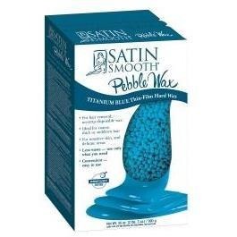 Satin Smooth - Pebble Wax - Titanium Blue Hard Wax