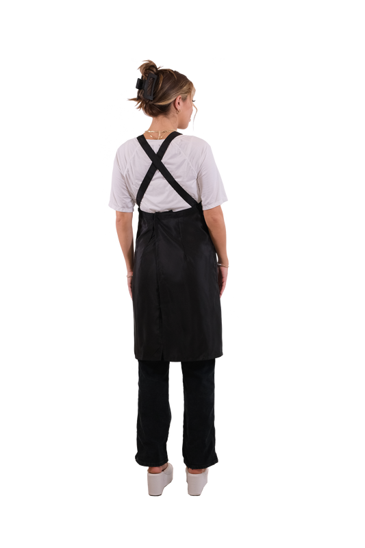Therapispa - Apron Tie Strap Velcro - Black