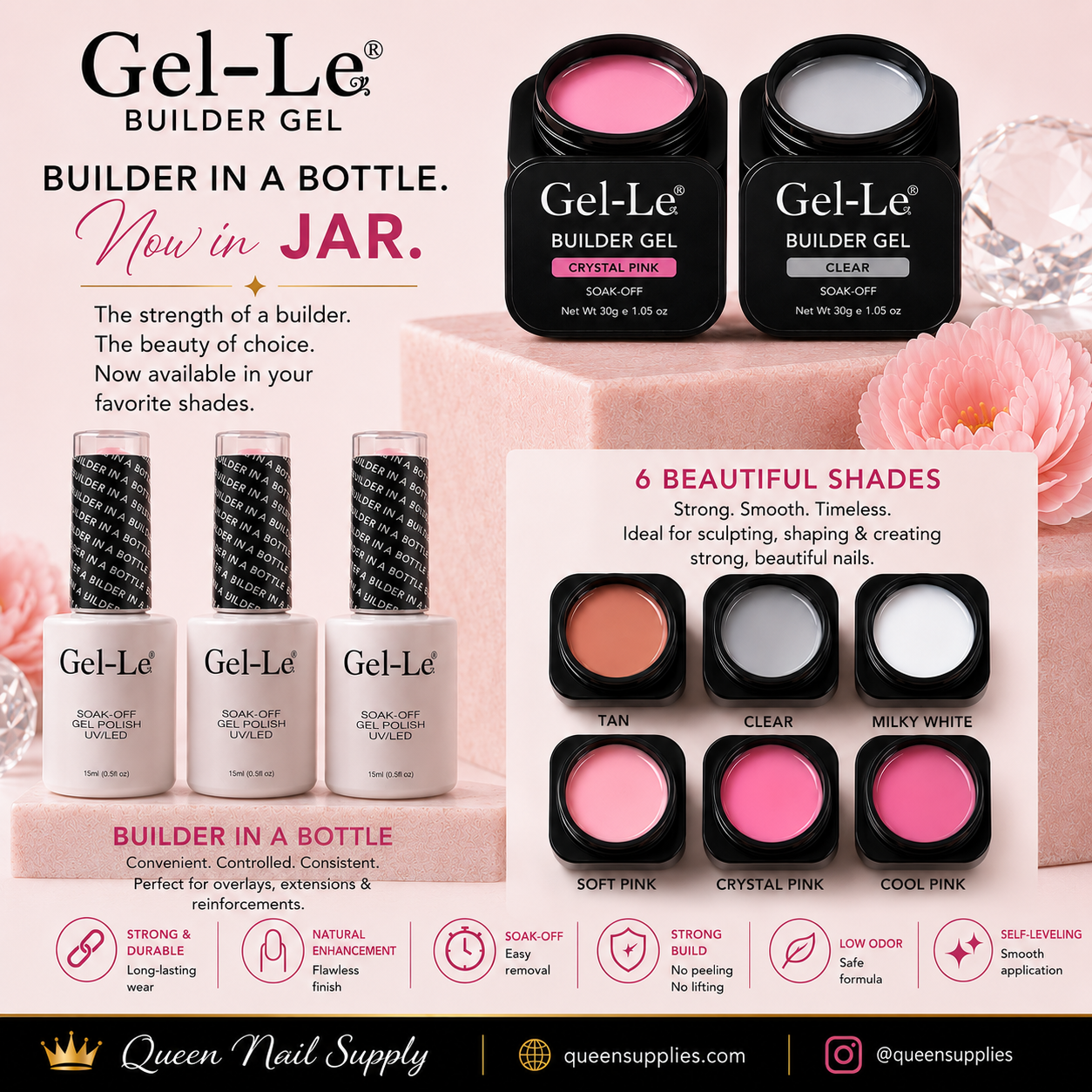 Gel-Le Builder in A Bottle Collection