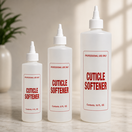 Empty "Cuticle Softener" Bottles