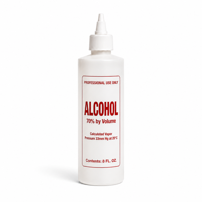 Empty Bottles Isopropyl " Alcohol 70% "