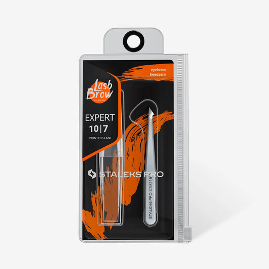 Staleks Pro - Expert 10 Professional Eyebrow Tweezers Type 7