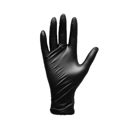 Bluzen - Black Nitrile Gloves - Medium