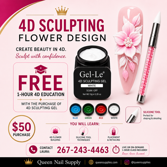 4D Sculpting Flower Design