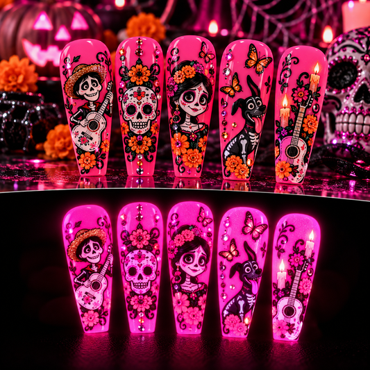 Gel-Le - Glow In The Dark Gel - GL01 Go Go Pink