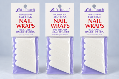 Soft Touch - Nail Wraps - Silk - Linden - Fiberglass