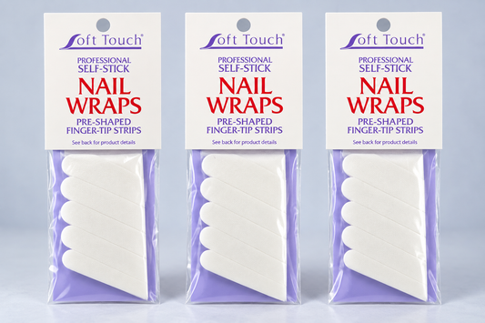 Soft Touch - Nail Wraps - Silk - Linden - Fiberglass