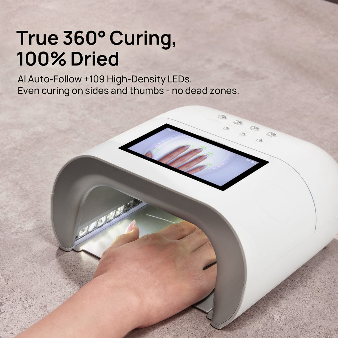 ONAIL - Rechargeable AI Nail Lamp - SUNX PRO MAX