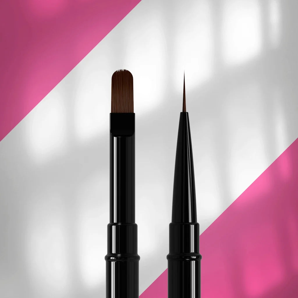Staleks Pro - Expert Double Ended Gel/Liner Brush (11mm/10mm)