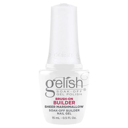 Gelish Brush-On Builder Gel - Sheer Marshmallow .5oz