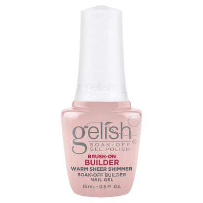 Gelish Brush-On Builder Gel - Warm Sheer Shimmer .5oz