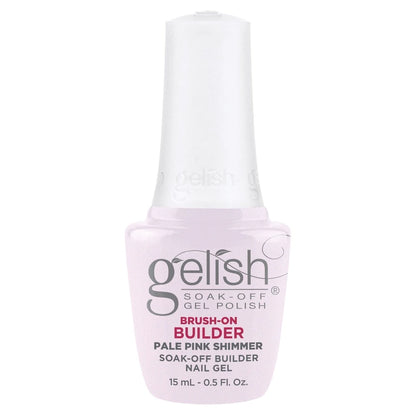 Gelish Brush-On Builder Gel - Pale Pink Shimmer .5oz