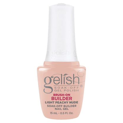 Gelish Brush-On Builder Gel - Light Peachy Nude .5oz