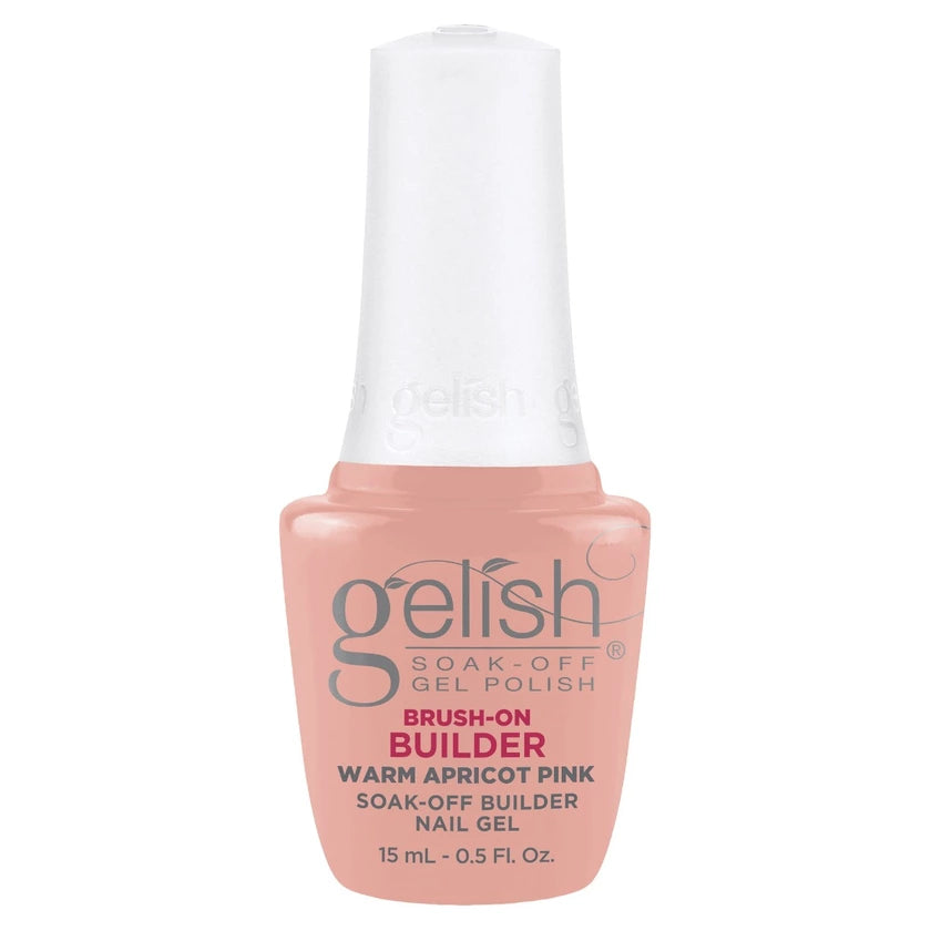 Gelish Brush-On Builder Gel - Warm Apricot Pink .5oz