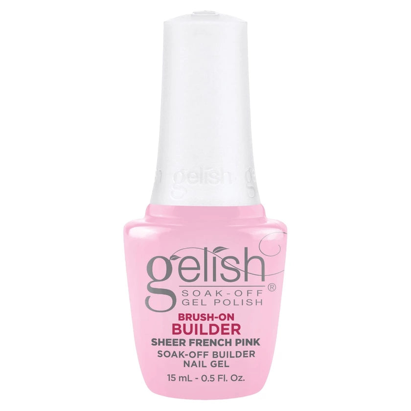 Gelish Brush-On Builder Gel - Sheer French Pink .5oz
