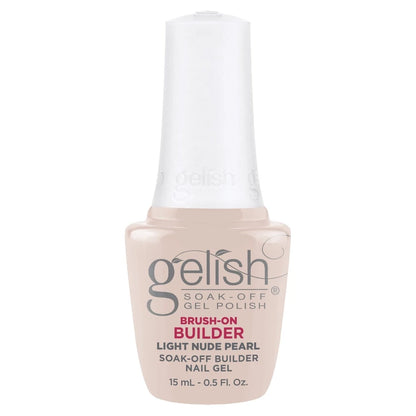 Gelish Brush-On Builder Gel - Light Nude Pearl .5oz