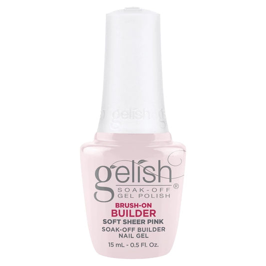 Gelish Brush-On Builder Gel - Soft Sheer Pink .5oz