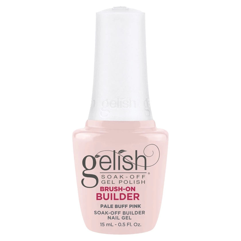Gelish Brush-On Builder Gel - Pale Buff Pink .5oz