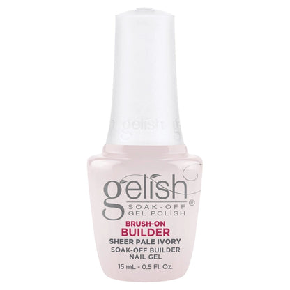 Gelish Brush-On Builder Gel - Sheer Pale Ivory .5oz
