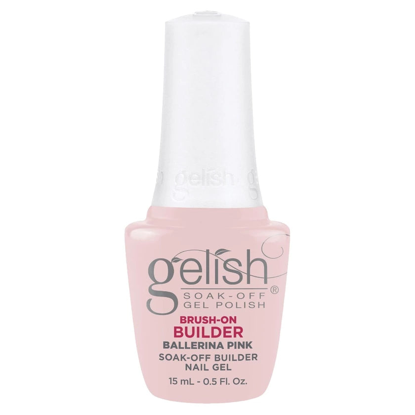 Gelish Brush-On Builder Gel - Ballerina Pink .5oz