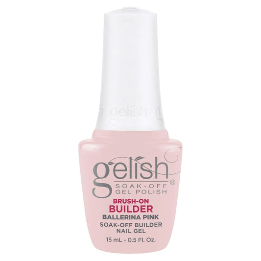 Gelish Brush-On Builder Gel - Ballerina Pink .5oz