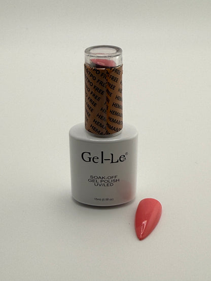 Gel-Le - Hema & TPO Free - HT15 - Sun-Kiss Coral