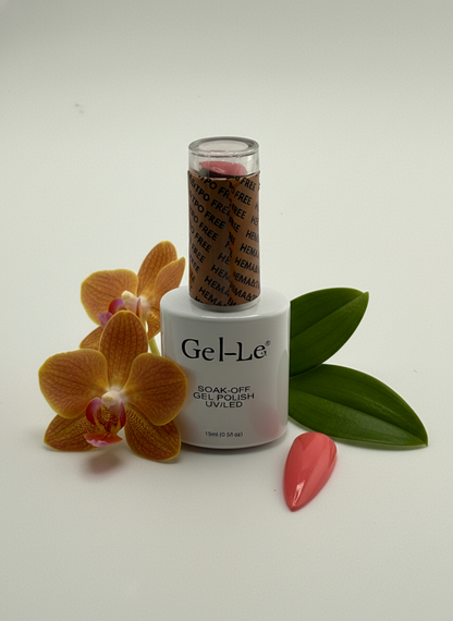 Gel-Le - Hema & TPO Free - HT15 - Sun-Kiss Coral
