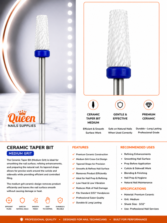 Ceramic Taper Bits - Medium