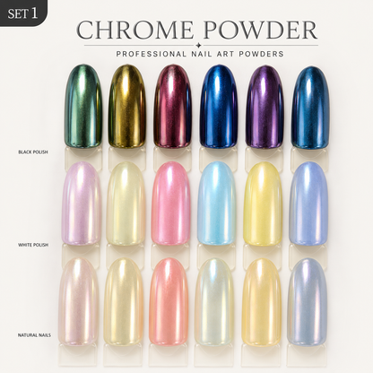 Gel-Le - Unicorn Chrome Powder 6pc