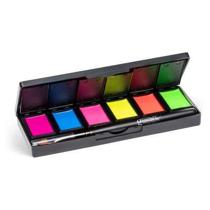 Gelish Solid Cream Gel -   Neon & On & On (6pc Palette)