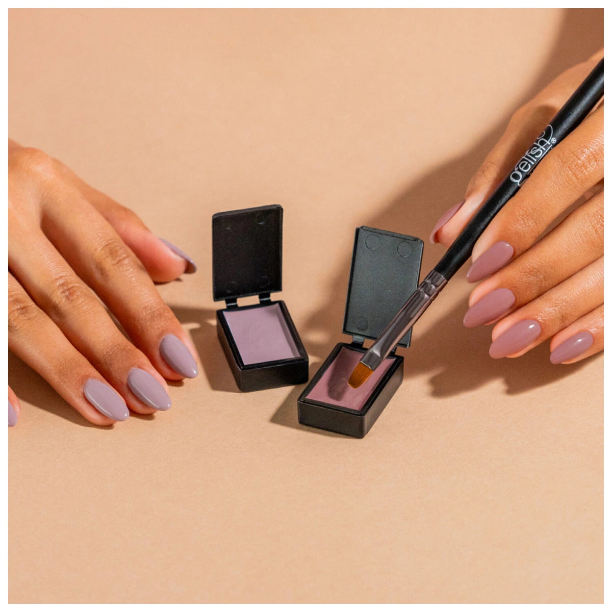 Gelish Solid Cream Gel - Act Natural (6pc Pallette)