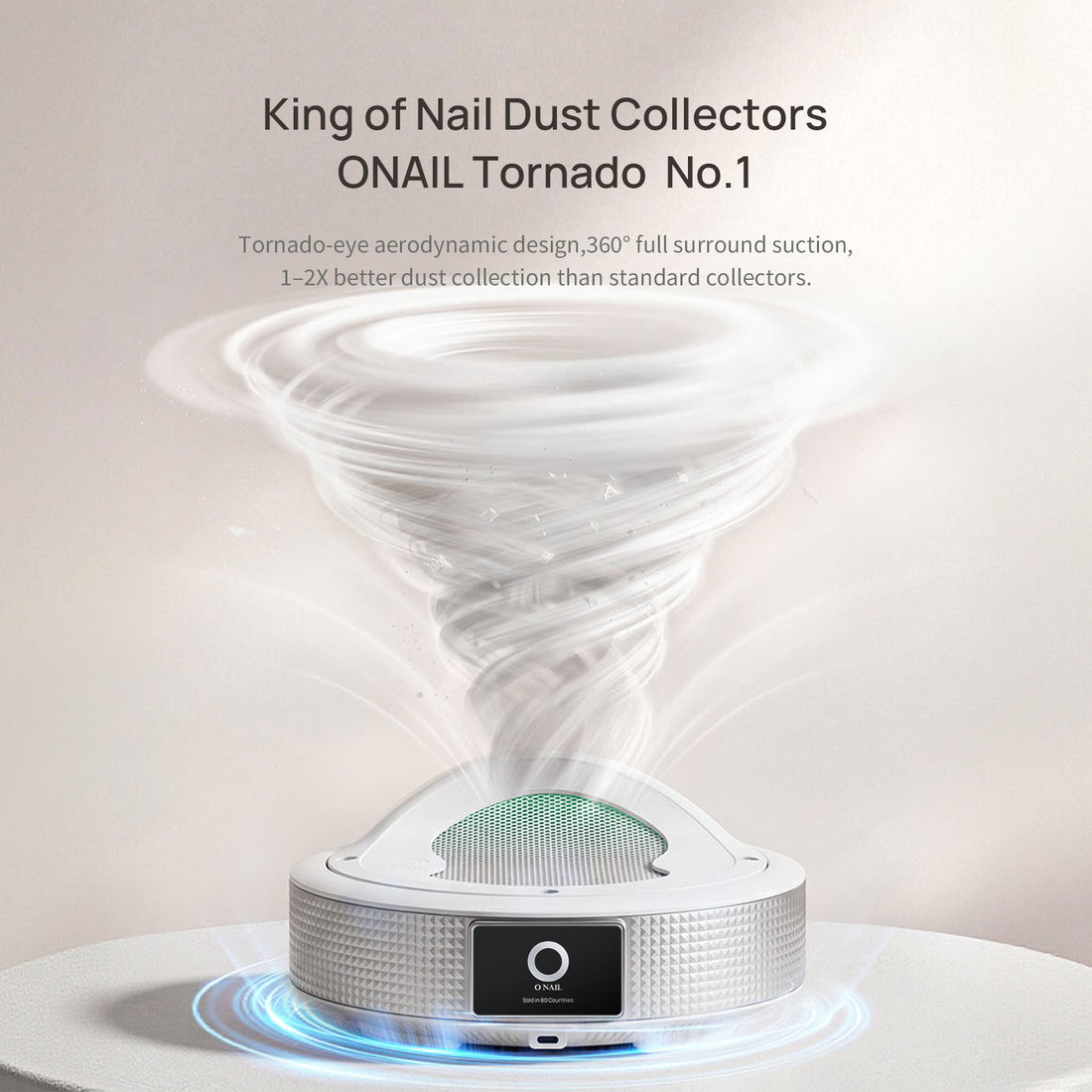 ONAIL - Plug-in Nail Dust Collector Tornado No.1